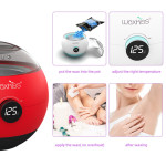 Heated Bottom With Lamp Hair Removal Wax Melting Machine