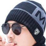 Fashion Simple Men's Wool Knitted Hat