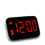 LED Digital Alarm Clock Snooze Large LCD Display Battery 