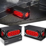 2 Trailer Light Boxes Equipped With Modified Accessories