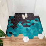 Creative Minimalist Leather Entrance Mats Can Be Wiped And Wash-free