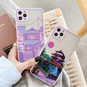 Chinese Style Construction Silicone Phone Case