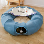 Cat's Nest Tunnel Toy Removable And Washable Folding Bed