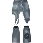 Women's Cyberpunk Spicy Denim Shorts