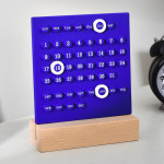 Perpetual Calendar Handmade Diy Ferring Table Calendar Desktop Decoration