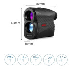 Hand-held Laser Rangefinder Telescope