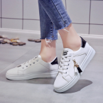 Mesh small white shoes