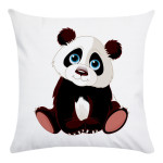 Cartoon Panda Super Soft Cotton Throwing Pillow Cover