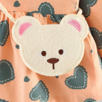 Children's wear on behalf of 2021 autumn, foreign trade girls, cotton long sleeved dress, infant cartoon princess skirt