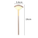 Single Fan-shaped Brightening Makeup Brush