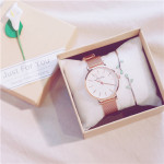 College Style Watch Female Student Korean Version Of Simple Literary Retro Leisure Atmosphere Chain Quartz Watch