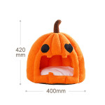 Pumpkin Shape Pet Cat And Dog Kennel Semi-enclosed Warm