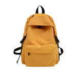 New Japanese And Korean Early High School Student Bag Nylon Solid Color Waterproof Lightweight Backpack College Students Couple Backpack