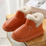 Winter Cotton Slippers Women's Waterproof And Anti-slip