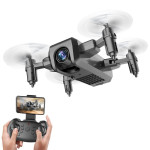 Mini folding drone aerial photography vehicle