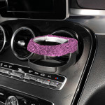 Encrusted Water Cup Bracket Car Interior Ashtray Bracket Diamond Decoration