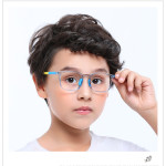 Two-color Ultra-light Blue Light With Myopia Glasses Frame