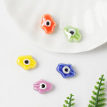 Ceramic Palm Devil's Eye Beads Ornament Accessories