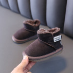 Winter Plus Cashmere Boys And Girls Snow Cotton Shoes Baby