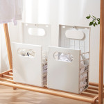 Foldable Dirty Clothes Basket Bathroom Multifunctional Seamless Sticker