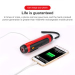 Outdoor Travel Emergency FM Rechargeable Alarm Flashlight