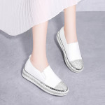 Rhinestone Flat Casual Shoes