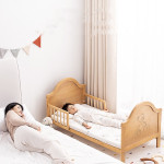 Pine Baby Log Splicing Bed Multi-function