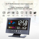 Multi-function large screen perpetual calendar clock