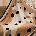 Puppy Mianmian Half Fleece Blanket Air Conditioning Leisure