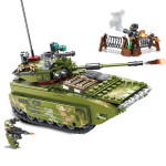 Puzzle Toy For Assembling Tank Model