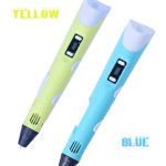 3D print pen 3D pen two generation graffiti 3D stereoscopic paintbrush children puzzle painting toys