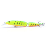 False Bait Double Section Submerged Mino Bionic Hard Pseudo-bait Warped Mouth Bass