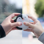 Penguin Polar Bear Portable USB Mini Power Bank