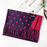 Autumn And Winter Warm Polka Dot Cashmere Scarf