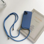 Applicable To Liquid Silicone XR Fall-proof Mobile Phone Case With Lanyard