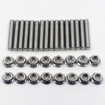 Stainless Steel Bolts Manifold Header Stud Kit For Ford F150 F250 4.6 5.4L V8