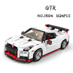 13103-13175 Technology Series Sports Car Assembling Small Particle Building Blocks