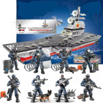 Assembling Joint Movable Soldier Puzzle Military Model Building Blocks Small Doll Foreign Trade Toys