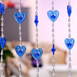 Household Plastic Crystal Acrylic Door Chain Decoration