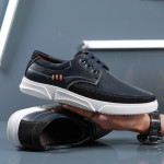 Fashion Soft Soles Lace-up Men's Shoes