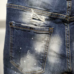 New Fashion Personality Men's Jeans Short