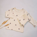 Fashion Homewear Pajamas Print Parent-Child Suit