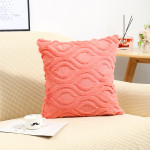 Solid Color Sofa Pillow Living Room Headrest Pillow Cover