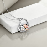 Cow Gifts Cow Necklace for Women 925 Sterling Silver I Love You Always and Forever