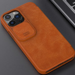 Fashionable Minimalist Phone Flip Cover Leather Case Protector