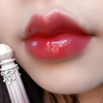 Qin Guang Clear Mirror Lip Lacquer Wish Bow Female Mirror Light Lasting White Mouth Red Lips Colored Clay