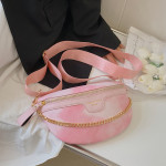 Fashion Trend Cross Body Cloud Flower Chain Handbag