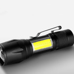 USB Rechargeable Mini Portable Ultra-bright Pocket-sized Household Long-range Outdoor Lighting