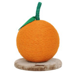 Big Orange Cherry Cat Climbing Pet Fruit Toy