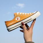 Low-cut Small Daisy All-match Canvas Shoes